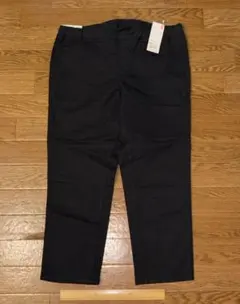 UNIQLO イージー クロップド レギンスパンツ DRY ブラック XL 黒