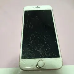 iPhone6s ローズゴールド 画面割れ