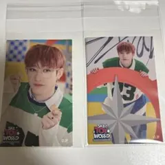 straykids/SKZ TOY WORLD/FCくじ/ステッカー/バンちゃん