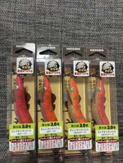 餌木猿　米田塾　壱号弐号ピンクオレンジオニオンドット　赤テープ 餌木猿 壱号 弐号 オニオンドット 赤テープ - メルカリ