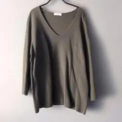 BEAUTY＆YOUTHユナイテッドアローズ 七分袖カットソー カーキ