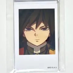 鬼滅の刃 冨岡義勇 チェキ風ブロマイド 柱カフェ 柱稽古