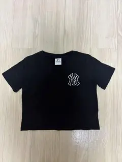 MLB New York Yankees クロップドTシャツ ブラック Mのサムネイル