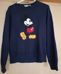 UNIQLO Disney ミッキーマウス セーター ネイビー