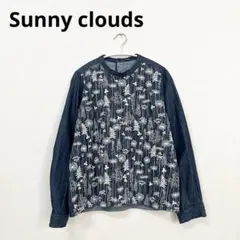 サニークラウズ　Sunny Clouds あぜ道刺繍デニムトップス　フェリシモのサムネイル