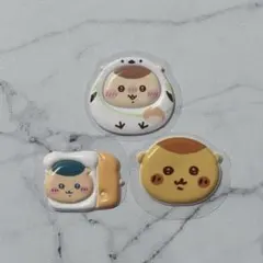 ちいかわ もっちりフレークシール おすそわけ くりまんじゅう