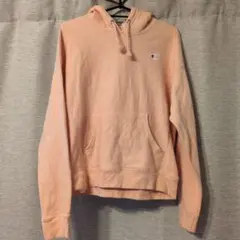 Champion Reverse Weave パーカー M サーモンピンク