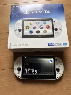 PS Vita Glacier White 本体 ソフト25本 メモリーカード