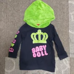 BABYDOLL  パーカーワンピース　90cm