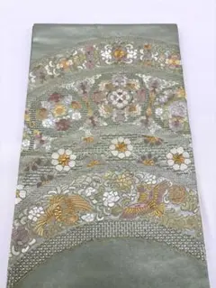 た*矢様 PCX03中国刺繡 相良繡 袋帯 華文 花文様 刺繍 白地 た*矢様 PCX03中国刺繡 相良繡 袋帯 華文 花文様 刺繍 白地 - メルカリ