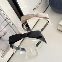 decollte accessory リボンカチューシャ