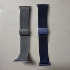 Apple Watch用グレー・ネイビー バンド41