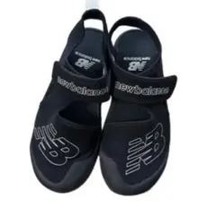 New Balance ブラック サンダル　21cm