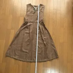 AS KNOW ASワンピース チェック ロング