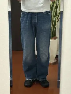 GAP ワイドデニム ブルー