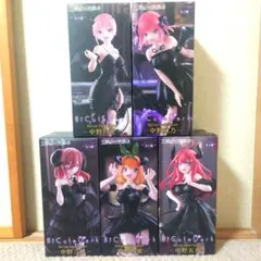 BiCute Dark 五等分の花嫁 5個、中野一花、二乃、三玖、四葉、五月