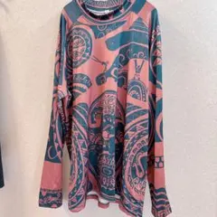 グラフィックデザイン 長袖Tシャツ 【XL】