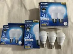 アイリスオーヤマ LED電球 40形 昼白色 8個のサムネイル