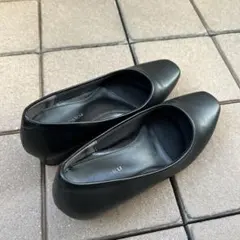 fuwaraku 黒パンプス 22.5 EEE