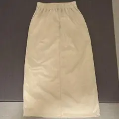 〈美品〉GRLロングタイトスカートアイボリーSサイズ