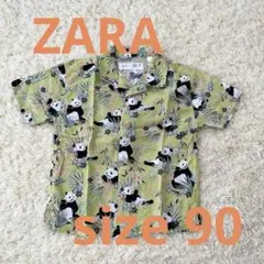 ZARA 半袖柄シャツ　サイズ90