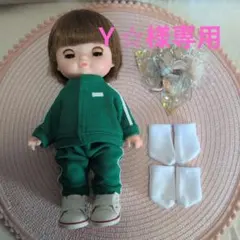 Ｙ☆様専用　メルちゃん服ソランちゃん　レミンちゃん　ジャージ　推し活