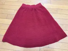 GYDA フレアスカート レッド Fサイズのサムネイル