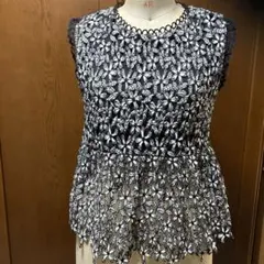 エンブロイダリー❤︎ショートトップ