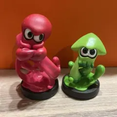 Amibo スプラトゥーン　タコ　イカ　2個セット