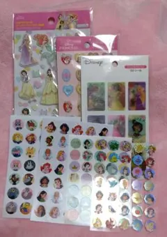 ディズニープリンセス シールセット