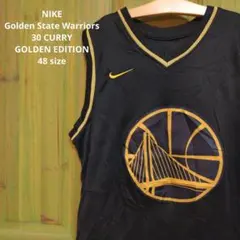 限定モデルGolden Edition　ウォリアーズ　カリー　＃30　サイズ48