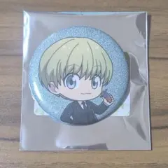 シャルナーク ちびキャラ 缶バッジ ハンターハンター HUNTER×HUNTER_トレーディング ちびキャラ スーツver. グリッター缶
