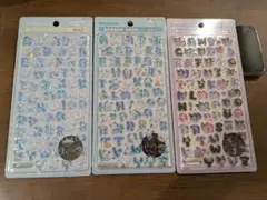 ボンボンドロップシール　もじ　クロミ　シナモン　ポチャコ　ローマ字