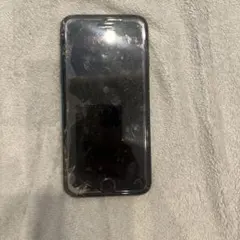 iPhone 7 ブラック 画面にひびあり