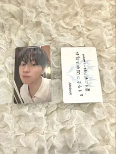 【匿名配送】ENHYPEN ジョンウォンFC特典トレカ＆購入特典メッセージカード