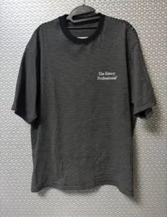 正規品23ss Ennoy エンノイ ボーダー boarder Tシャツ 黒/白 - メルカリ
