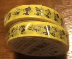 mt×PEANUTS スヌーピーマスキングテープ ウッドストック2点セット