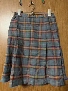 UNIQLO ユニクロ キッズ プリーツスカート チェック 160cm