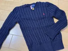 POLO Ralph Lauren ネイビー ケーブルニットセーター 6
