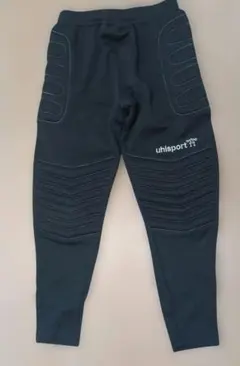uhlsport キーパー用ロングパンツ 黒 2XS