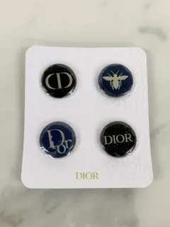 ＊Dior ロゴ入り　ピンバッジ　4個セット