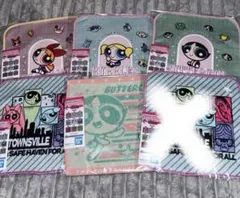 パワーパフガールズ 一番くじ G賞 おでかけタオルコレクション 6種セット