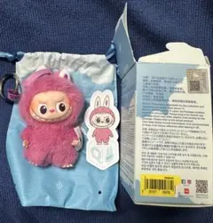 【Q】ラブブ PIN FOR LOVE ぬいぐるみペンダント イニシャル