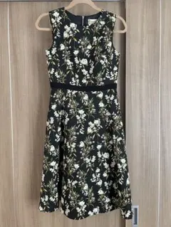 Aveniretoile 花柄 ノースリーブ ワンピース