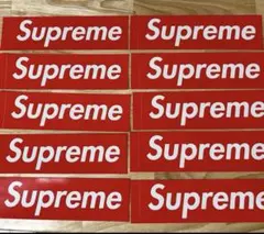 supreme シュプリーム　ステッカー　10枚セットのサムネイル