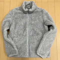 グレー フリースジャケット サイズS