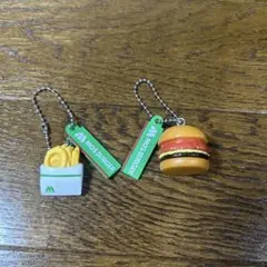 MOS BURGER ハンバーガー・フライドポテト キーホルダー