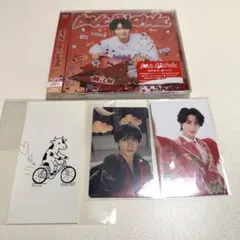 M!LK LOVE E!NGINE 曽野舜太盤 CD トレカ ステッカー