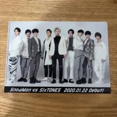 Snow Man vs SixTONES クリアファイルセット