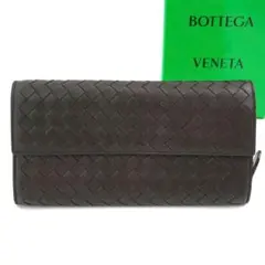 ✨新品未使用✨　BOTTEGA VENETA 長財布　イントレチャートのサムネイル